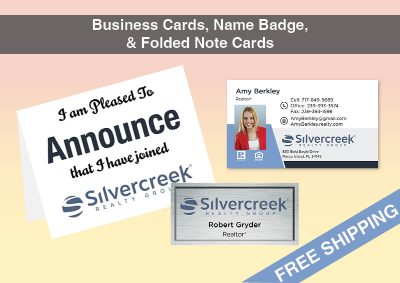 Silvercreek Realty Group Real Estate BC Agent Package - Silvercreek Realty Group approved vendor personalized business cards| BestPrintBuy.com