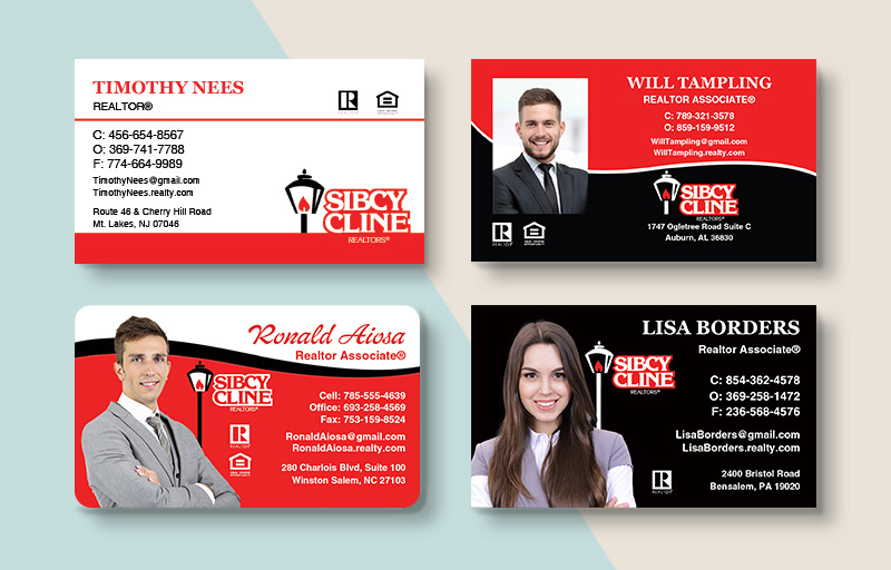Sibcy Cline Realtors Real Estate Business Card Products