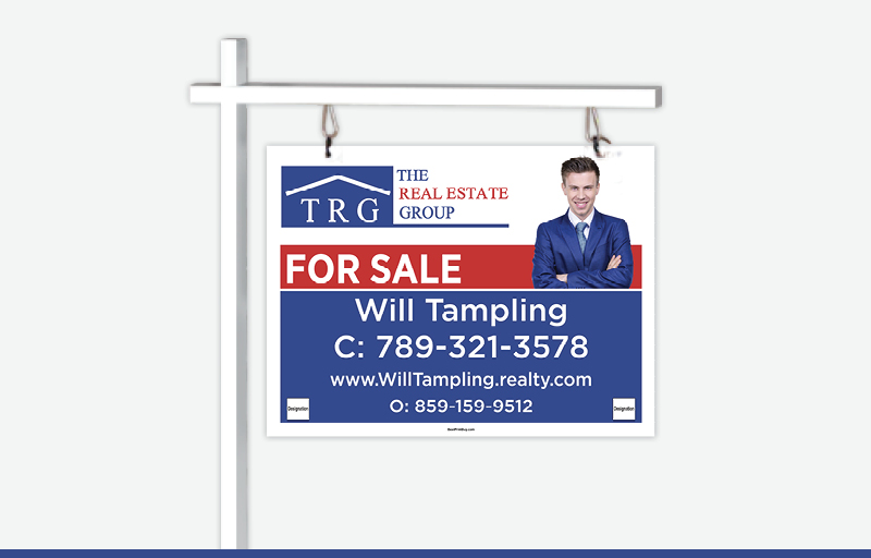 The Real Estate Group Real Estate Signs -  Signs for Realtors | BestPrintBuy.com