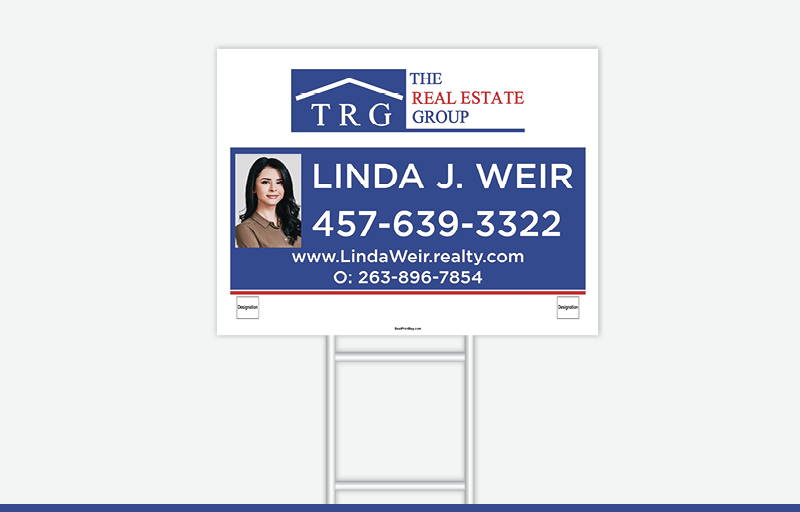 The Real Estate Group Real Estate Signs - TRG Signs for Realtors | BestPrintBuy.com