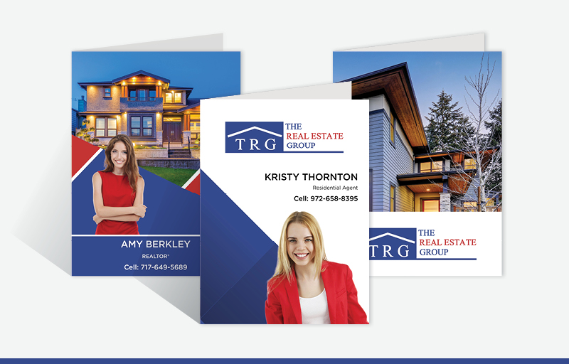 The Real Estate Group Real Estate Custom Presentation Folders - custom folders | BestPrintBuy.com