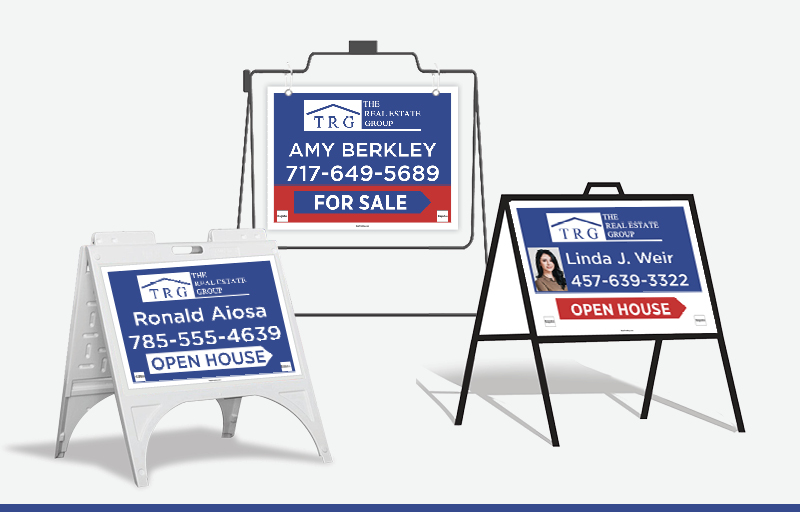The Real Estate Group Real Estate Signs - TRG Signs for Realtors | BestPrintBuy.com