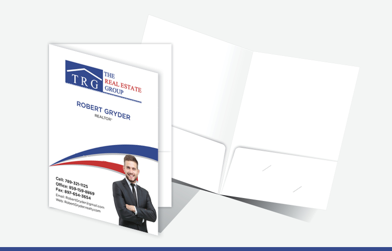 The Real Estate Group Real Estate Econo Presentation Folders - Econo Presentation Folders | BestPrintBuy.com