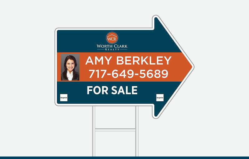 Worth Clark Realty Real Estate Signs - WCR Approved Vendor Signs for Realtors | BestPrintBuy.com