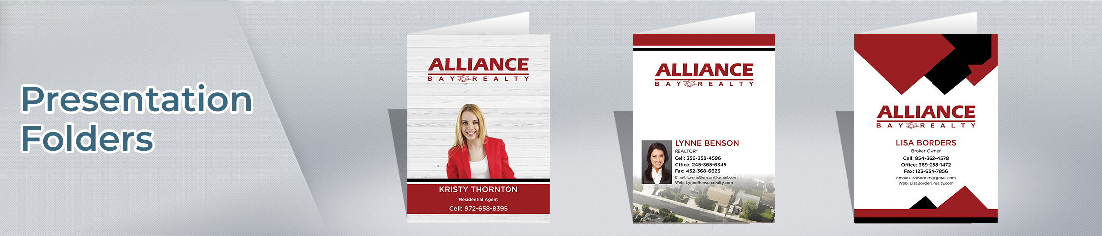 Alliance Bay Realty Presentation Folders - folders | BestPrintBuy.com