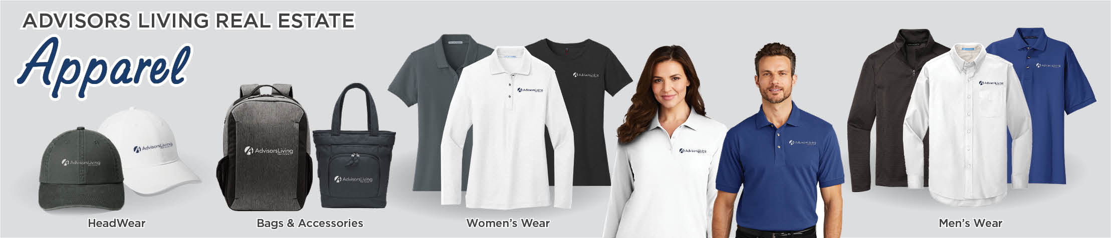 Advisors Living Real Estate Apparel - Advisors Living logo apparel | Men's & Women's shirts | BestPrintBuy.com