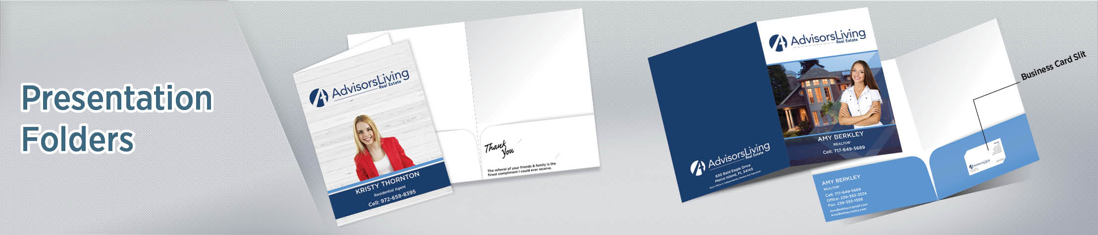 Advisors Living Presentation Folders - folders | BestPrintBuy.com
