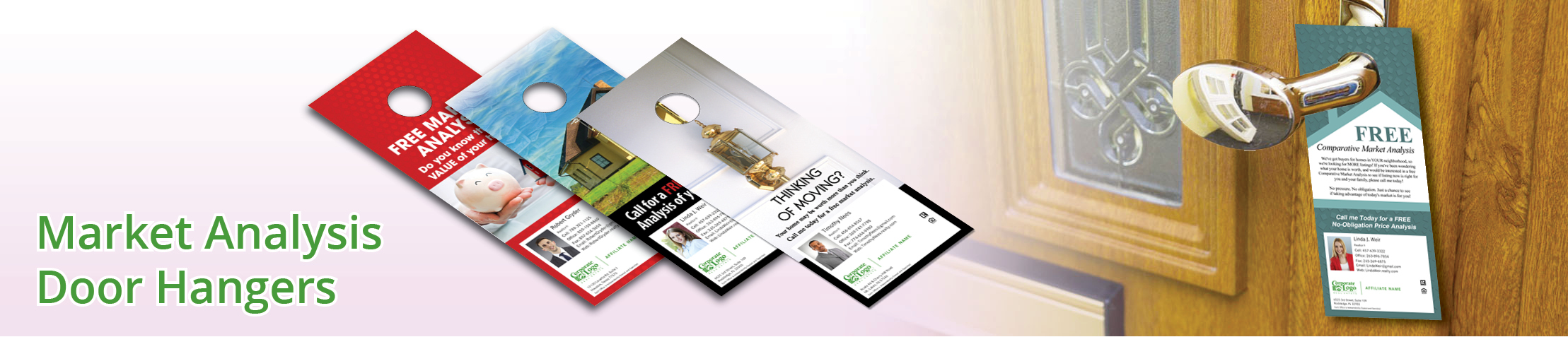 Better Homes and Gardens Real Estate One Sided Door Hangers