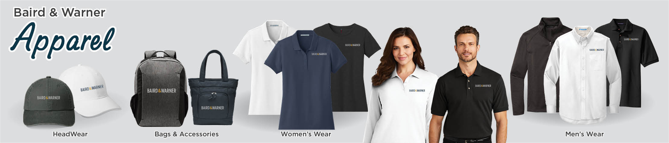 Baird & Warner Real Estate Apparel - Baird & Warner logo apparel | Men's & Women's shirts | BestPrintBuy.com