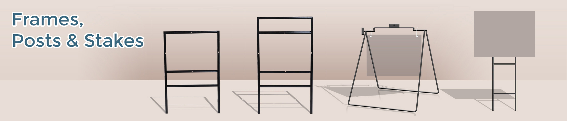 Douglas Elliman Real Estate H-Frame Single Rider Units - real estate signs | BestPrintBuy.com