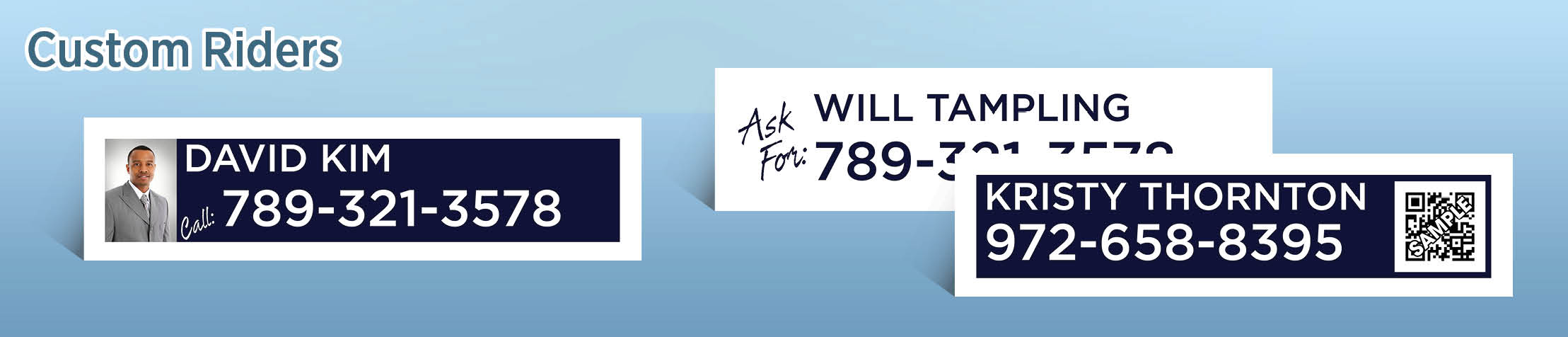 Optimar International Real Estate Custom Riders - OIR real estate signs and riders | BestPrintBuy.com