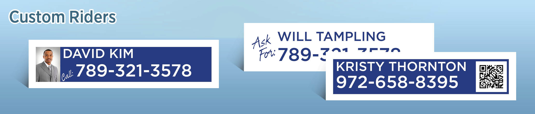 Rendon Realty Real Estate Custom Riders - Rendon Realty  real estate signs and riders | BestPrintBuy.com