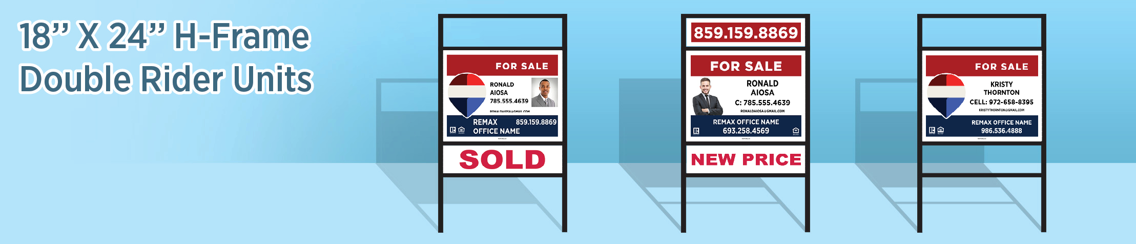 RE/MAX Real Estate Signs