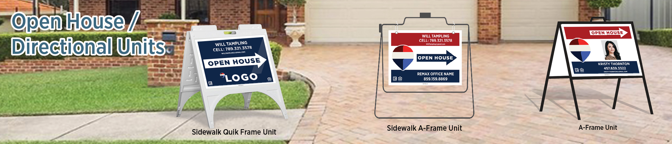 RE/MAX Real Estate Signs