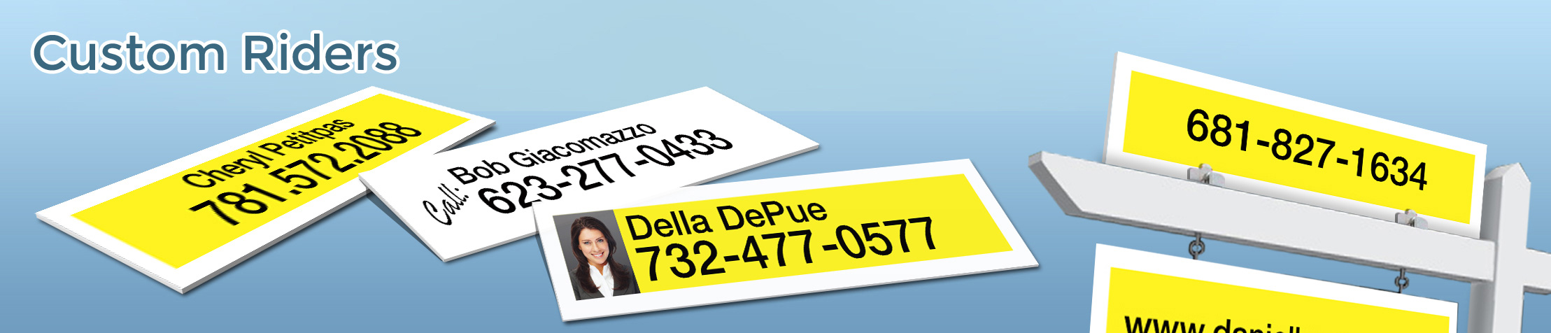 Weichert Real Estate Custom Riders - Weichert  real estate signs and riders | BestPrintBuy.com