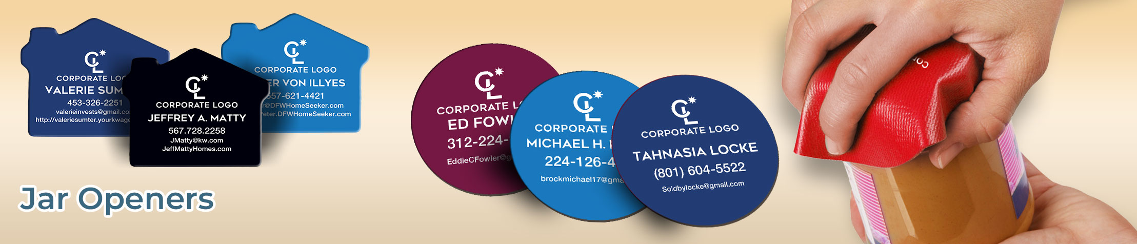 Coldwell Banker Real Estate Personalized Jar Opener - Promotional products: Jar Openers | BestPrintBuy.com