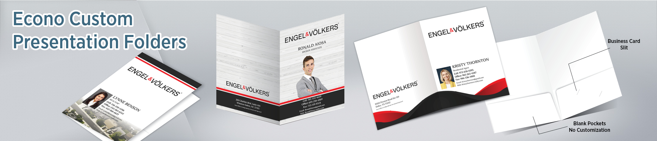 Engel Volkers Econo Presentation Folders - folders | BestPrintBuy.com