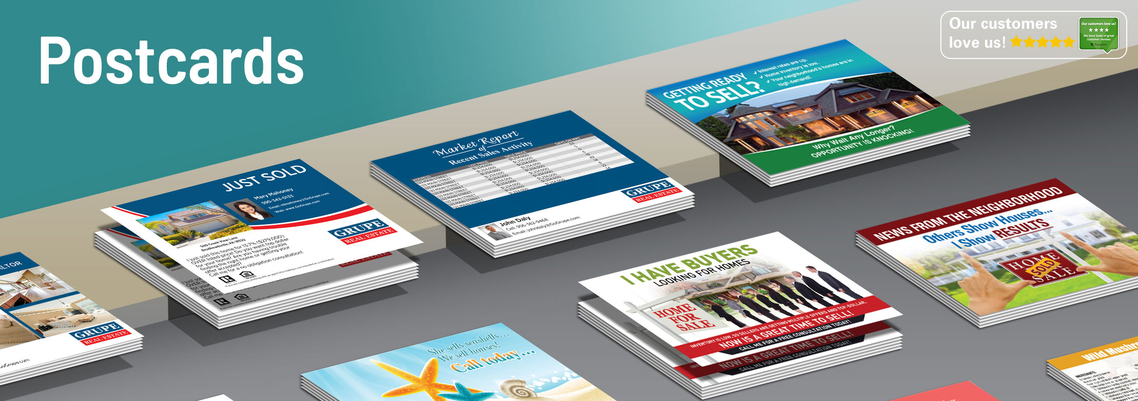 Grupe Real Estate Marketing Materials