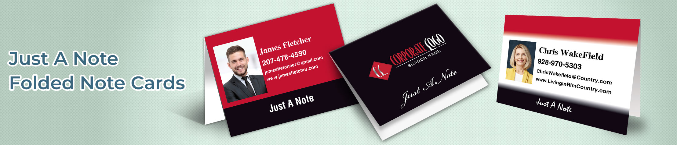 HomeSmart Real Estate General Folded Note Cards - HomeSmart Real Estate note card stationery | BestPrintBuy.com