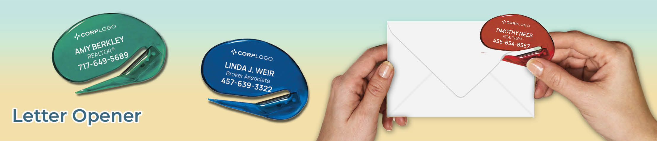 HomeSmart Real Estate Letter Opener - HomeSmart Real Estate  personalized realtor promotional products | BestPrintBuy.com