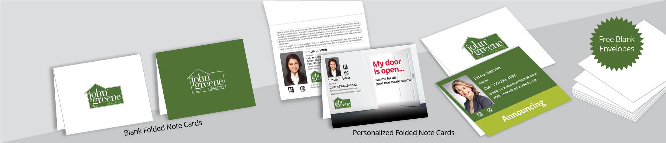 John Greene Realtor Real Estate Postcards -  postcard templates and direct mail postcard mailing services | BestPrintBuy.com