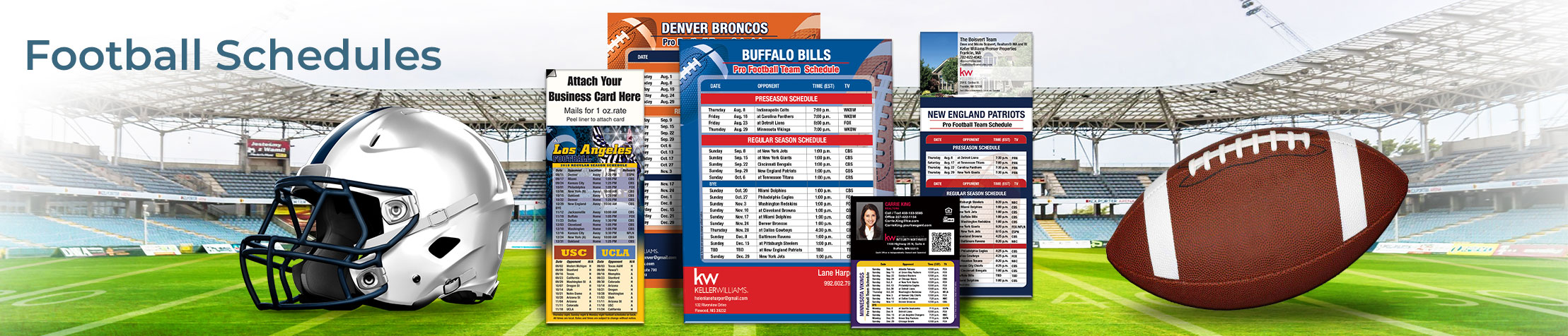 Keller Williams Real Estate Football Schedules