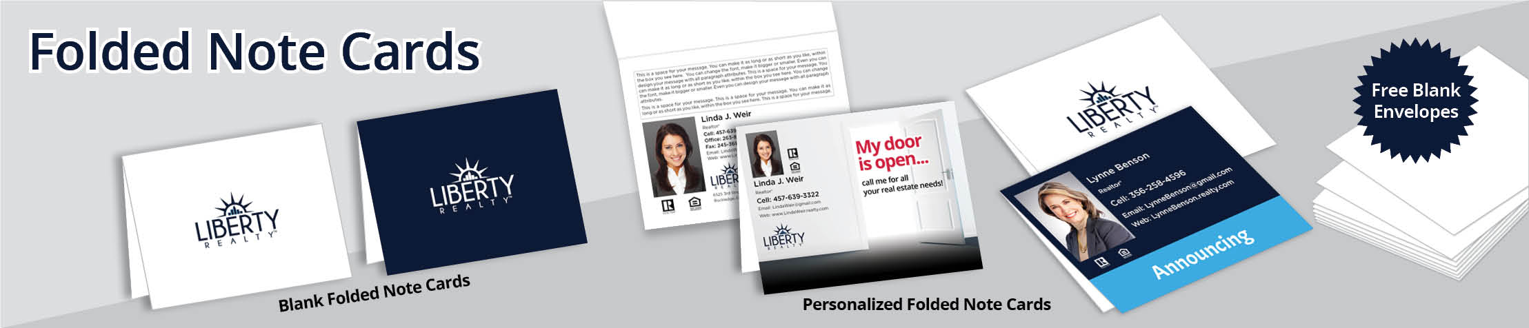 Liberty Realty Real Estate Postcards -  postcard templates and direct mail postcard mailing services | BestPrintBuy.com