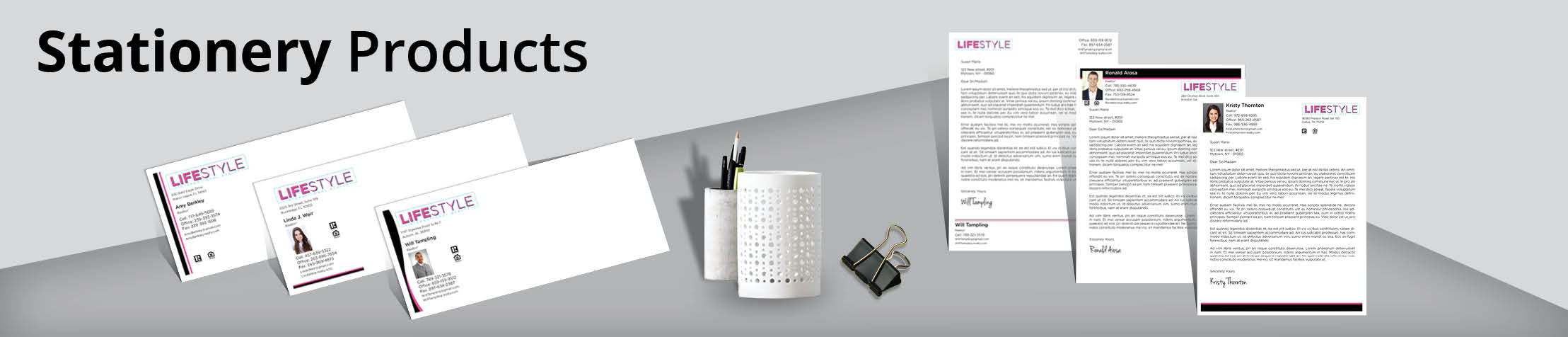 LIFESTYLE International Realty Real Estate Stationery Products - Custom Letterhead & Envelopes Stationery Products for Realtors | BestPrintBuy.com