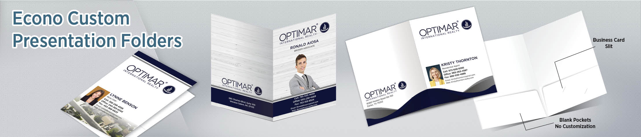 Optimar International Econo Presentation Folders - folders | BestPrintBuy.com