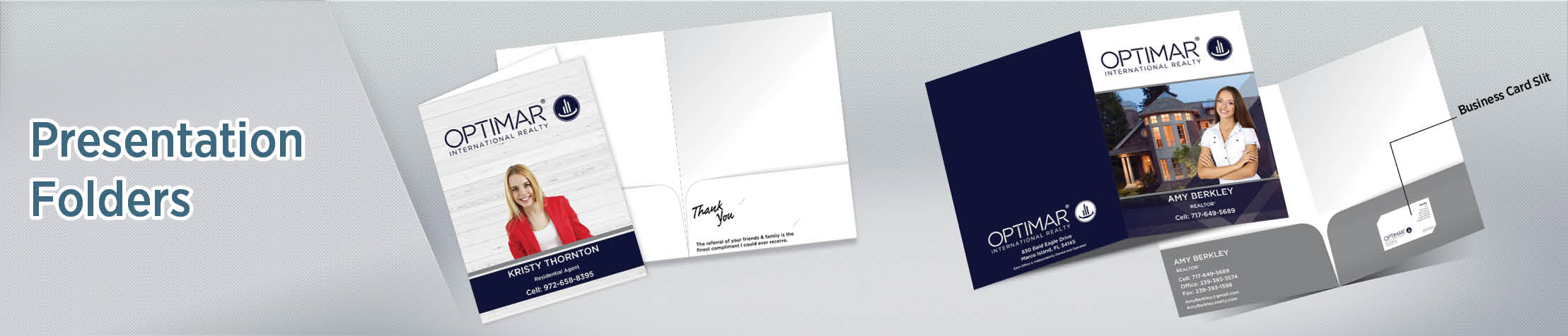 Optimar International Presentation Folders - folders | BestPrintBuy.com