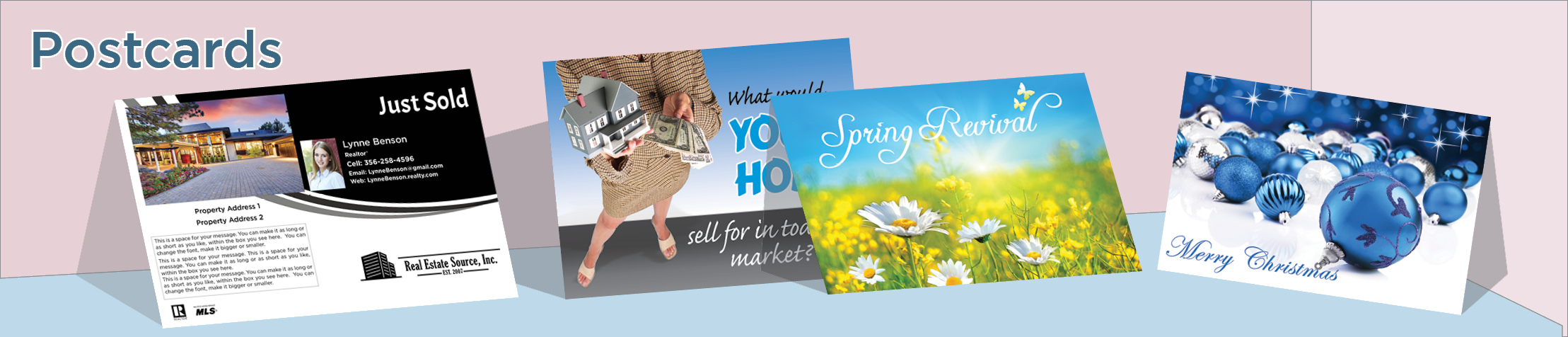 Real Estate Source Inc Real Estate Postcards - Real Estate Source Inc postcard templates and direct mail postcard mailing services | BestPrintBuy.com