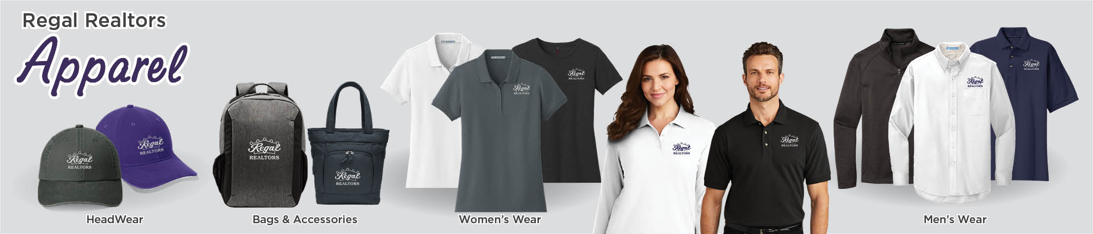 Regal Realtors Real Estate Apparel - Regal Realtors logo apparel | Men's & Women's shirts | BestPrintBuy.com
