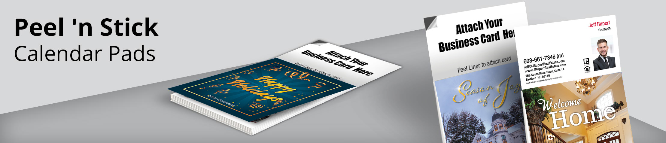 Silvercreek Realty Group Real Estate Peel 'n Stick Calendar Pads - Silvercreek Realty Group 2019 calendars, magnetic tear away note pads | BestPrintBuy.com