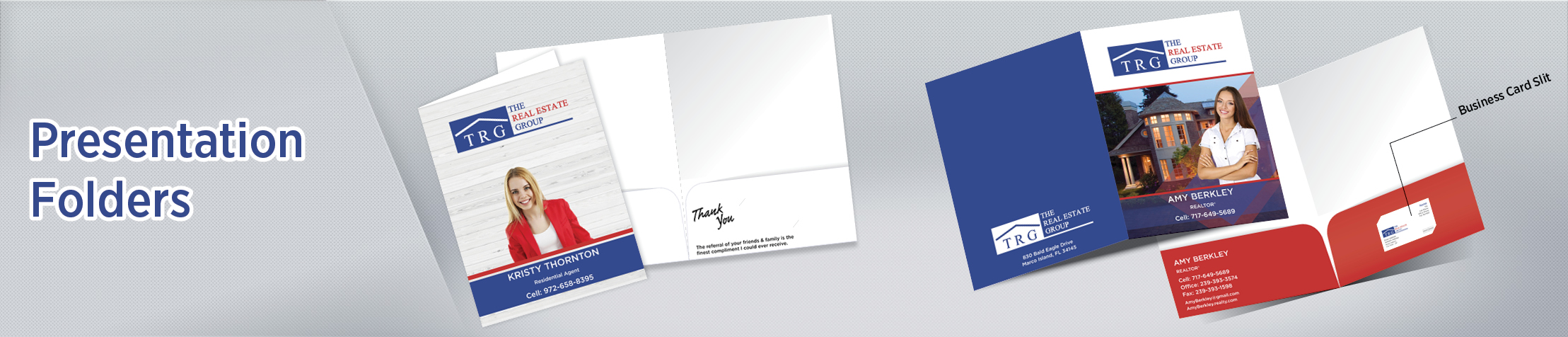 The Real Estate Group Presentation Folders - folders | BestPrintBuy.com