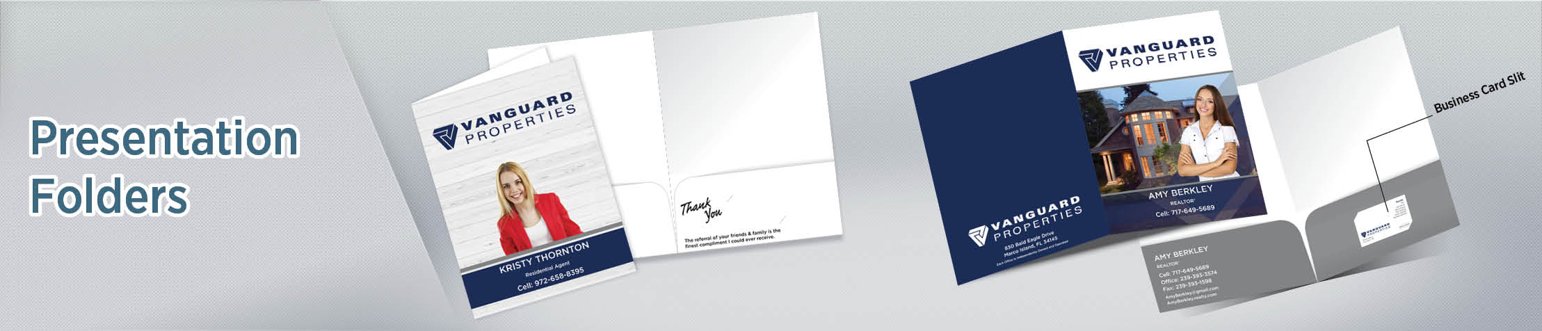 Vanguard Properties Presentation Folders - folders | BestPrintBuy.com