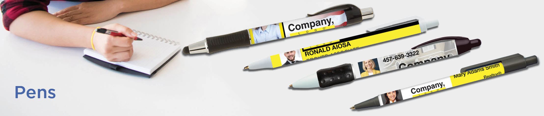 Weichert Real Estate Personalized Pens - promotional products: Grip Write Pens, Colorama Pens, Vision Touch Pens, and Colorama Grip Pens | BestPrintBuy.com