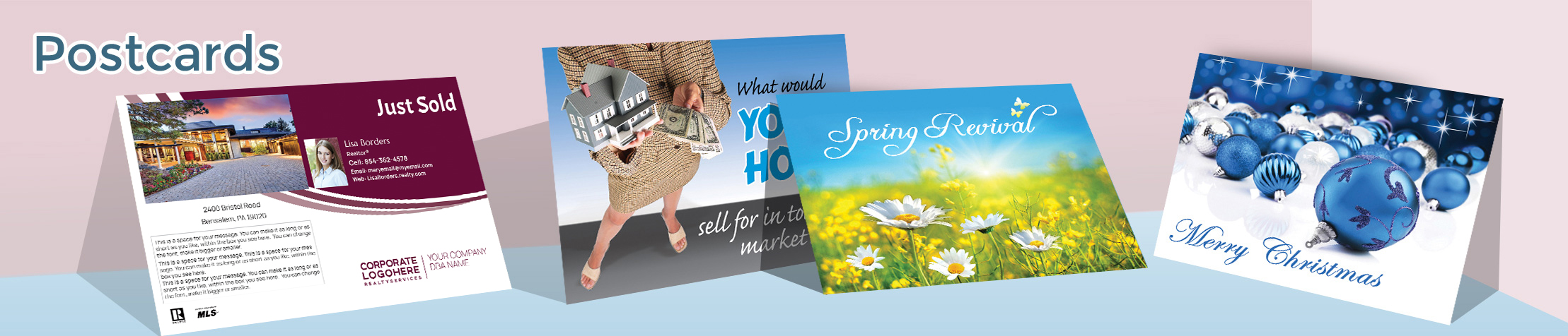 Berkshire Hathaway Real Estate Postcards - Berkshire Hathaway postcard templates and direct mail postcard mailing services | BestPrintBuy.com