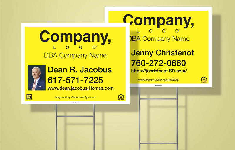 Weichert Real Estate Open House/Directional Sign Units - Weichert  real estate signs | BestPrintBuy.com