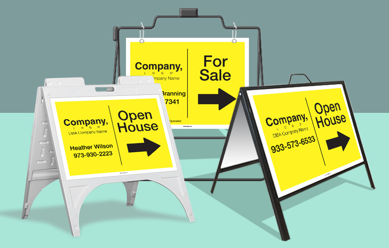 Weichert Real Estate Corrugated Yard Sign & Stakes - Weichert  real estate signs | BestPrintBuy.com
